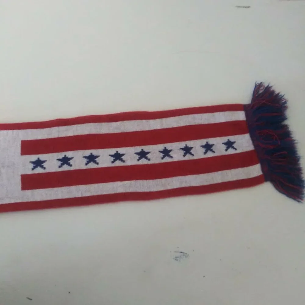Copa America Centenario 2016 red, white, and blue scarf